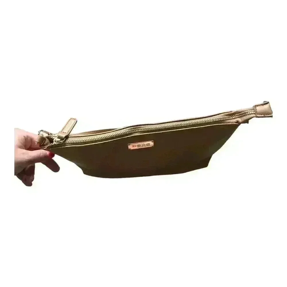Bebe Tan Small Shoulder Purse
